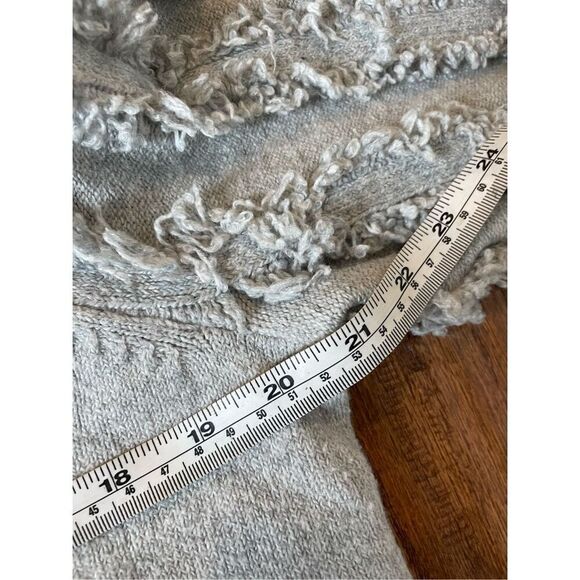 1. State grey fringe sweater size small - Picture 10 of 10